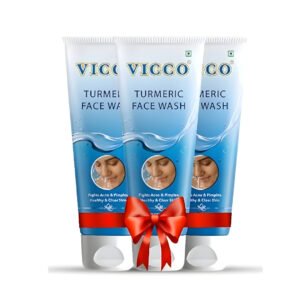 Vicco Turmeric Face Wash-70g*3