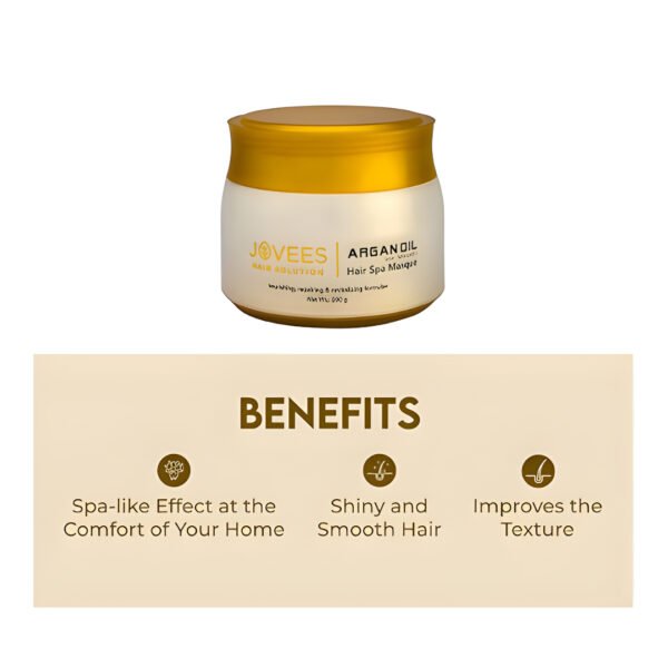 Jovees Herbal Argan Oil Hair Spa Mask 200GM - Image 2