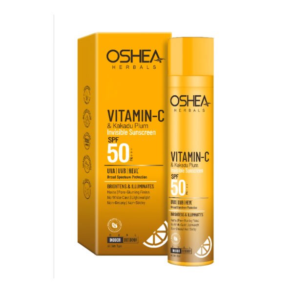 OSHEA Vitamin-C & Kakadu Plum Invisible Sunscreen SPF 50 PA+++ 50ml