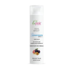 la pink Ideal Bright Sunscreen SPF 50 PA++++ with 5% Niacinamide - 30 gm