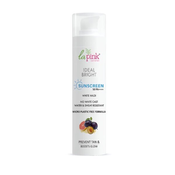 la pink Ideal Bright Sunscreen SPF 50 PA++++ with 5% Niacinamide - 30 gm
