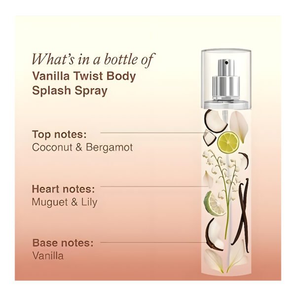 Layer'r Wottagirl Vanilla Twist Body Splash, 135ml - Image 2
